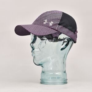 UNDER ARMOUR WOMEN'S HAT REFLECTIVE MESH ACTIVEWEAR STYLE 1254599 PURPLE RUNNING